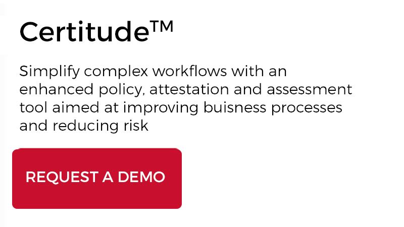 Request a demo of Certitude today